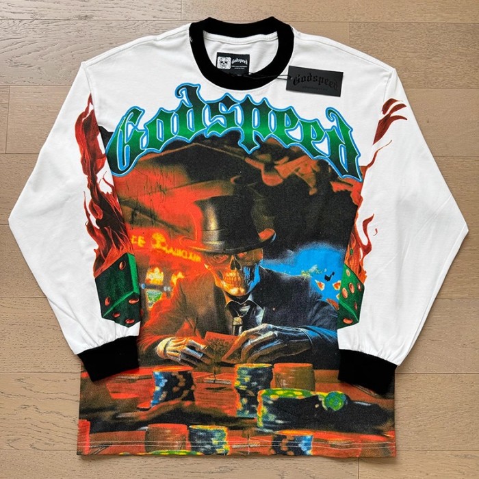 Godspeed Long Sleeve Shirt-027(S-XL)