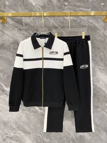 LV long sleeve men suit-871(M-XXXL)