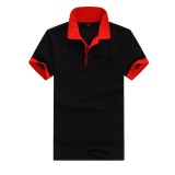 シャツカートゥーンポークシャツシャツシャツシャツビジネスシャツショートスリーブ仕事仕事生地生地衣類衣類赤