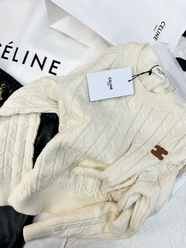 CELINE クルーネックセーター