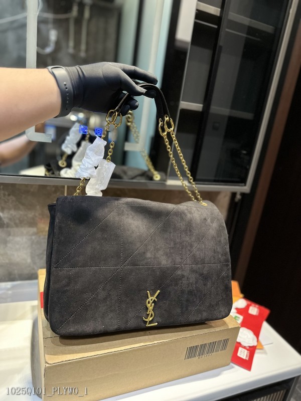 YSL ファーショッピングバッグ ショルダーバッグ