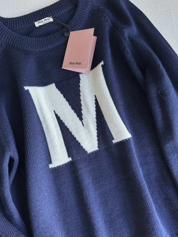 miumiu 長袖 トップス セーター ニットセーター