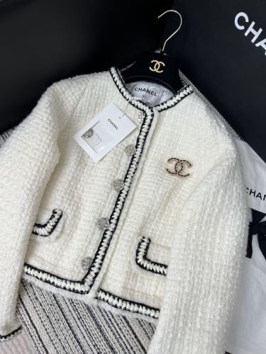 Chanelセーターレディースコートトレンチコート