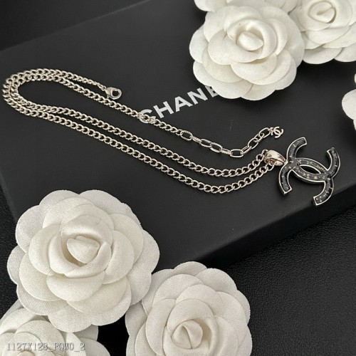 Chanelネックレスレディースネックレスおしゃれネックレス真鍮素材