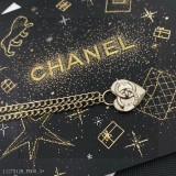Chanelハートネックレスおしゃれネックレスレディースネックレス真鍮素材
