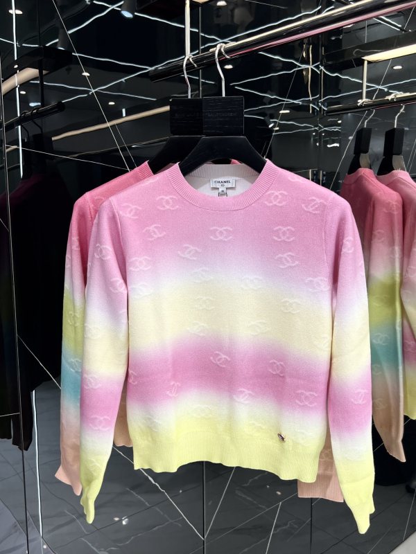 Chanelセーター、最新の丸首セーターファッションセーターレディースセーター