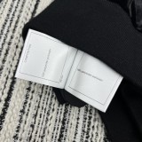 Chanelの新型連帽衝突色カジュアルコートにウエスト衝突色ストレートパンツスーツ