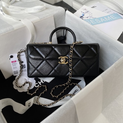Chanelレディースバッグおしゃれバッグショルダーバッグ脇バッグ サイズ：10.5×22×9cm