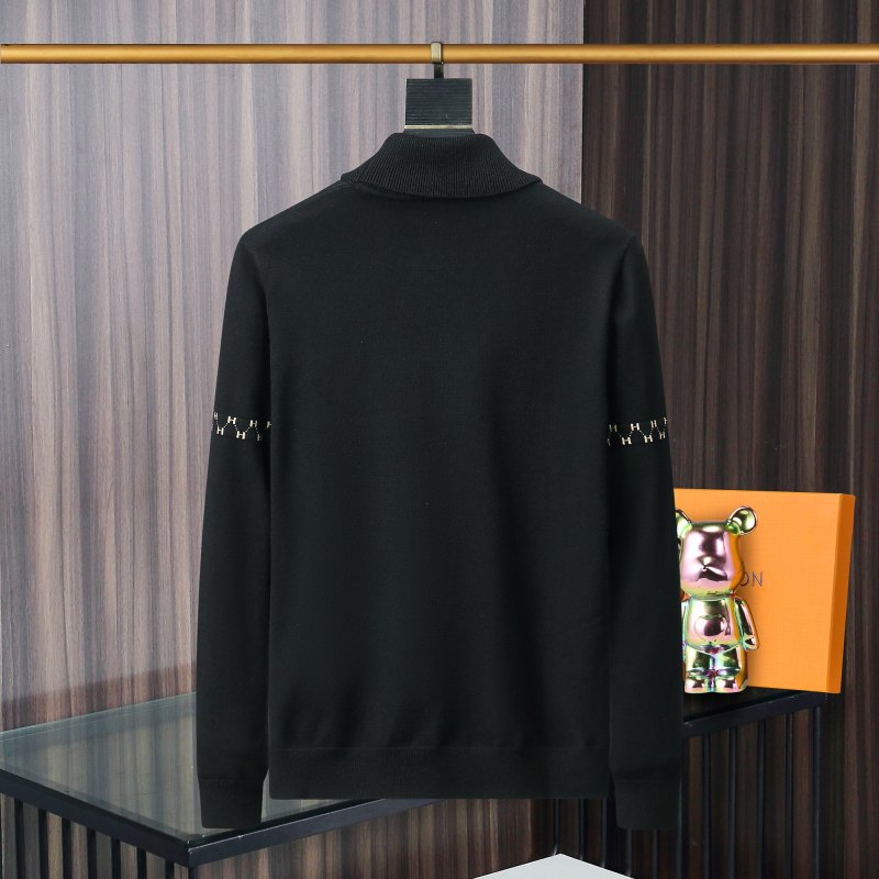 Hermesの秋冬新作メンズセーター、最新のタートルネックの薄いセーターファッションセーター秋冬セーター