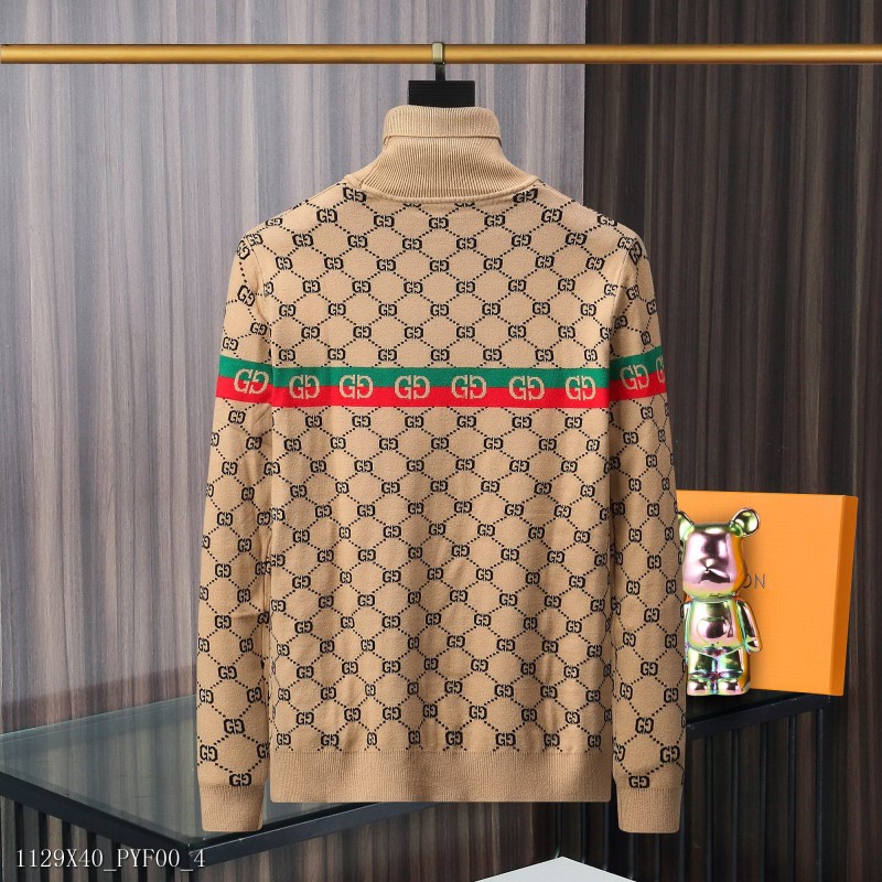 Gucci秋冬新作メンズセーター、最新型ハイネック薄手セーターファッションセーター秋冬セーター