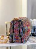 Chanelハンドバッグショルダーバッグファッションバッグ秋冬ウールの郵便配達バッグ サイズ：20 x 15 x 10（cm）