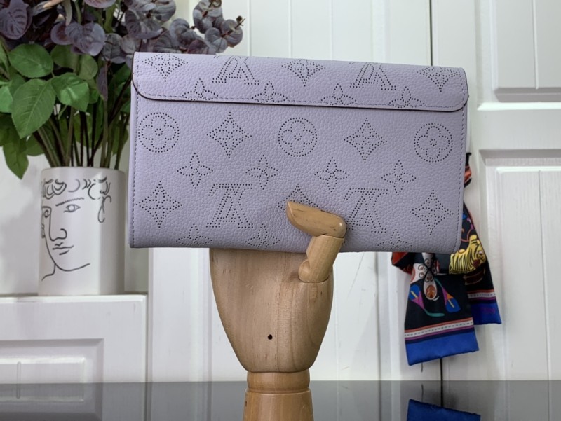ルイヴィトン財布男女財布紫財布 サイズ19.0 x 12.0 x 2.0 cm