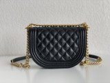 Chanelバッグレディースバッグファッションバッグショルダーバッグ斜めショルダーバッグ サイズ：12.5*18*6 cm