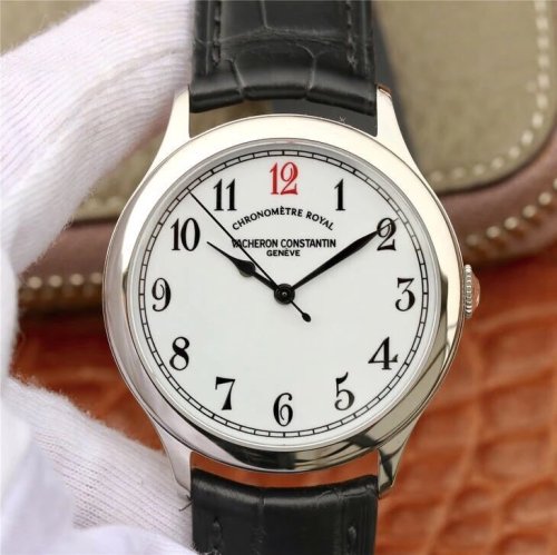 Vacheron Constantin 86122/000 P-9362ブルーディスクスチールベルト男性機械時計