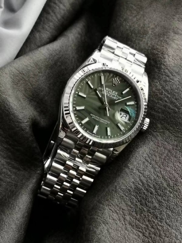 ロレックスm 126234-0047グリーン盤36 mm 3235ムーブメント自動機械式男性用腕時計 [腕時計の直径]36 mm