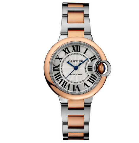 カルティエ W2BB002333間ローズゴールドレディースメカニカル腕時計