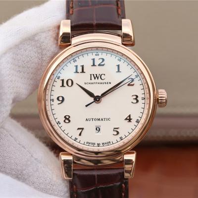 IWC IW 356601ローズゴールド自動機械式メンズ腕時計