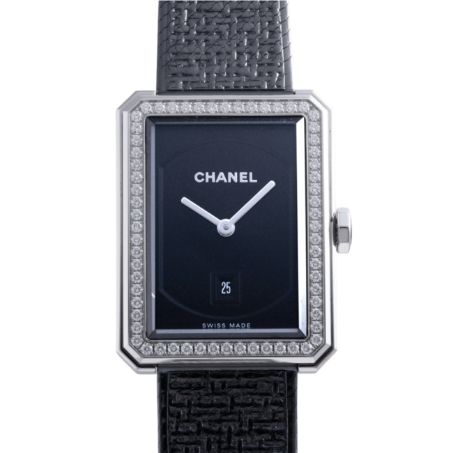 シャネル CHANEL ボーイフレンド ツイード H5318