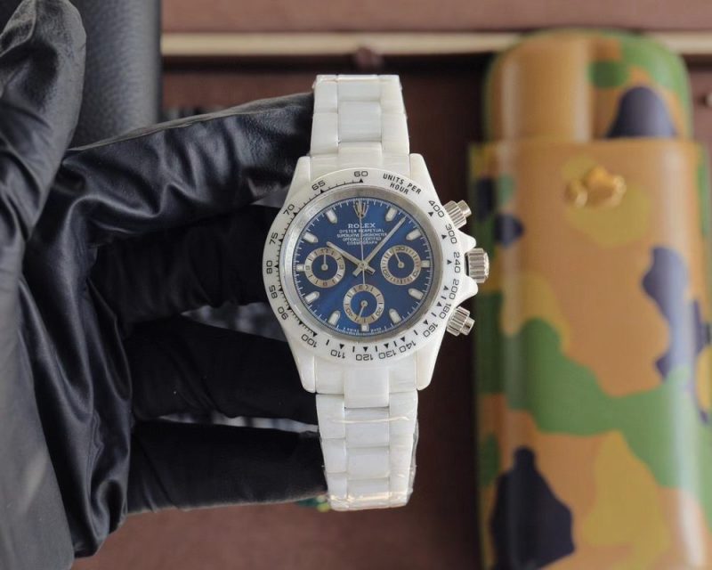 新製品 ロレックス デイトナ クォーツ 腕時計 時計 A88-2023P750-RO0381