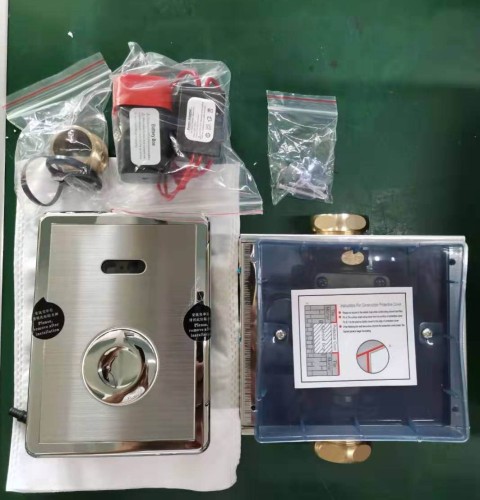 Concealed Sensor WC Flusher Manual Press Automatic Toilet Sensor DT-510D/A/AD