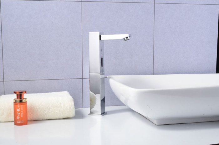 Non-contact Square Basin Tap  Touchless Automatic Sensor Faucet  DT-159D/AD