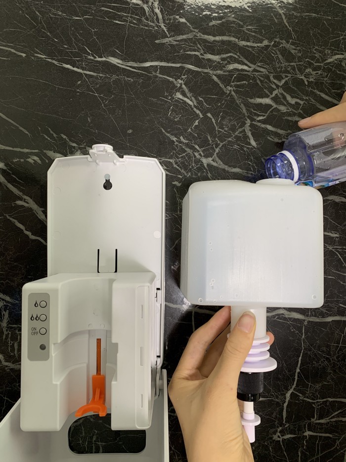 1000ML Non-contact  Sensor Liquid Gel Dispenser  Automatic Soap Dispenser DT-6809 A