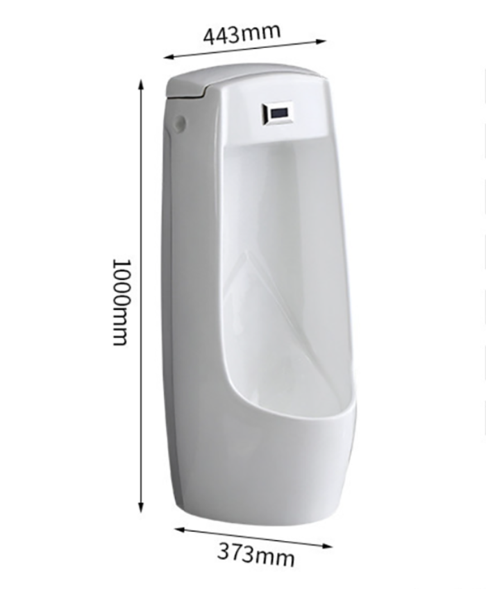 Stand Automatic Integrated Sensor Ceramic Urinal DT-601D