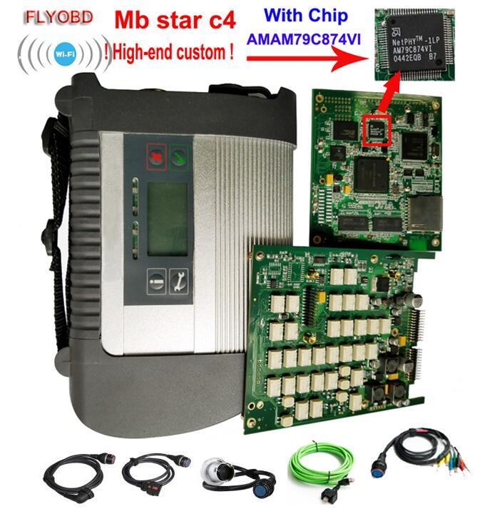 Original Quality MB STAR C4 Original Relay PCB AM79C874VI &ADG426 with X220 laptop V3/2022 Ready to work