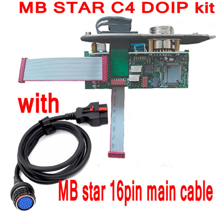 2021 MB STAR C4 PLUS DOIP FUNCTION DOIP KIT with special OBD 16PIN Main cable for MB SD CONNECT
