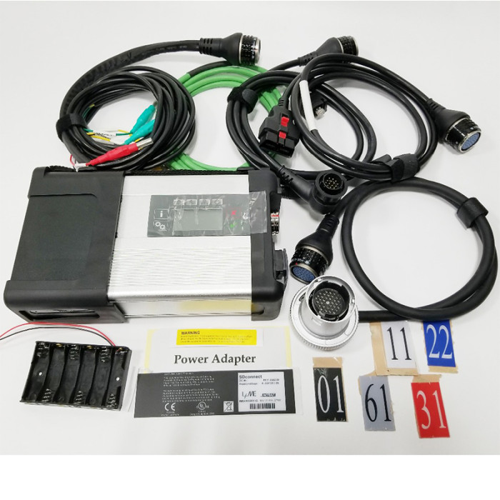 MB star C5 SD Connect 5 car diagnostics tool with Software 09/2021 install on Military CF52 Star Diagnosis PC ready to use
