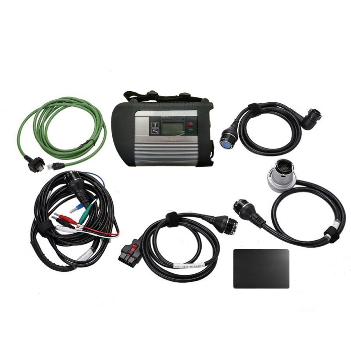 V2021-12 MB Star C4 PLUS DOIP For Car& Truck with WiFi function MB SD CONNECT C4 with Laptop CF19 Ready to work