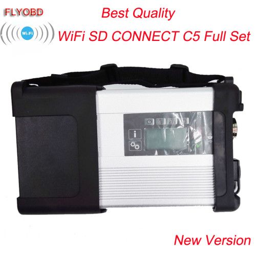 Top Quality MB STAR C5 Car Diagnostic Tool MB SD Connect Compact 5 Update by MB Star Diagnosis c4 Support Wifi with Software SSD