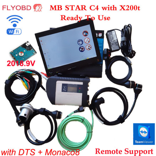 MB SD Star 4 Diagnostic-tool SD Connect C4 for Car&truck Scanner with V2022.03 Software  and T420 i5 4G laptop ready to use