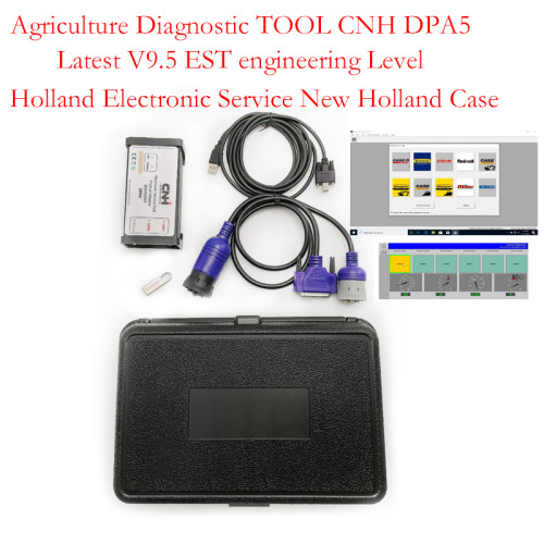 2022 V9.5 Holland Electronic Service CNH Dpa5 Agriculture Diagnostic EST Engineering Level Truck Diagnostic Tools