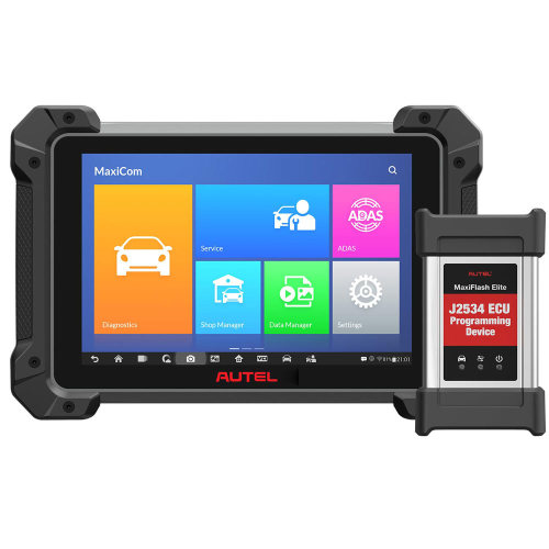 [7% Off $1766] Autel MaxiCOM MK908P Pro Full System Diagnostic Tool with J2534 ECU Programming Get Free Autel MaxiAP AP200H