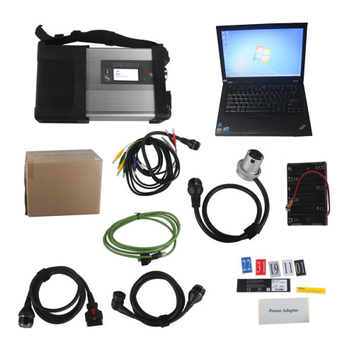 V2022.6 MB SD C5 SD Star Diagnosis with SSD for Cars and Trucks Plus Lenovo T410 Laptop Software Installed Ready