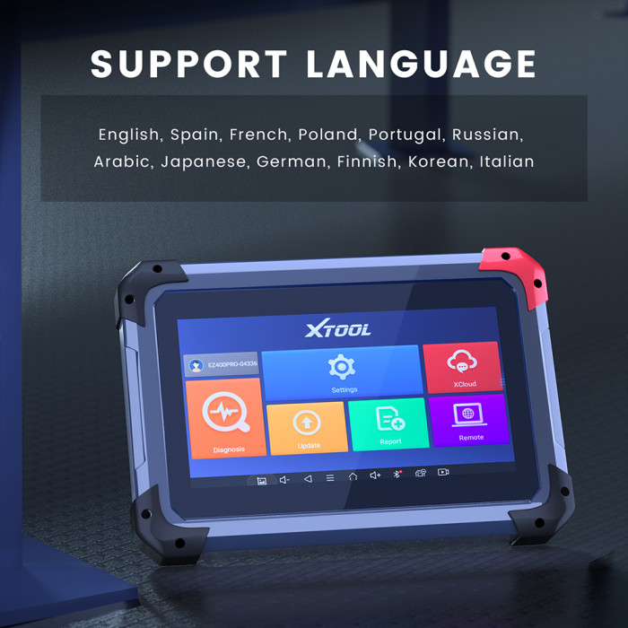 [US Ship] XTOOL EZ400 PRO Tablet Auto Diagnostic Tool Same As Xtool PS90 with 2 Years Warranty