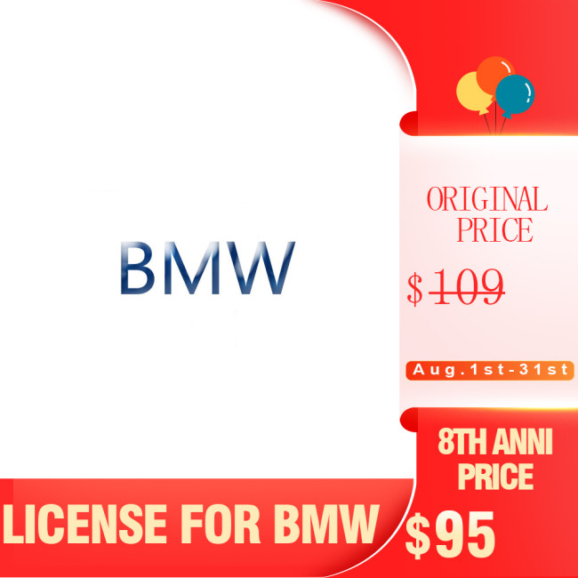 [8th Anni Sale] VXDIAG Multi Diagnostic Tool Authorization License for BMW