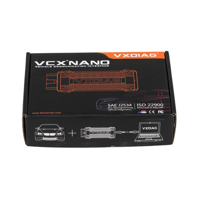 [8th Anni Sale] (Ship from US/UK) WIFI Version VXDIAG VCX NANO 6154 Support UDS Protocol and Multi-language Free Shipping