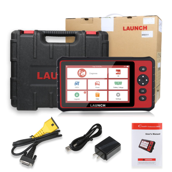 [UK Ship] LAUNCH X431 CRP909 All System Auto OBDII Diagnostic Scanner with 15 Special Functions