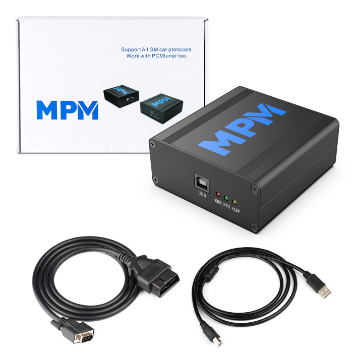 [US/EU Ship] 2022 MPM ECU TCU Chip Tuning Tool with VCM Suite from PCMTuner Team Best for American Car ECUs All in OBD