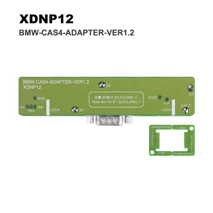Xhorse Solder-Free Adapters and Cables Full Set XDNPP0CH 16pcs Work with VVDI Prog/ MINI PROG and KEY TOOL PLUS