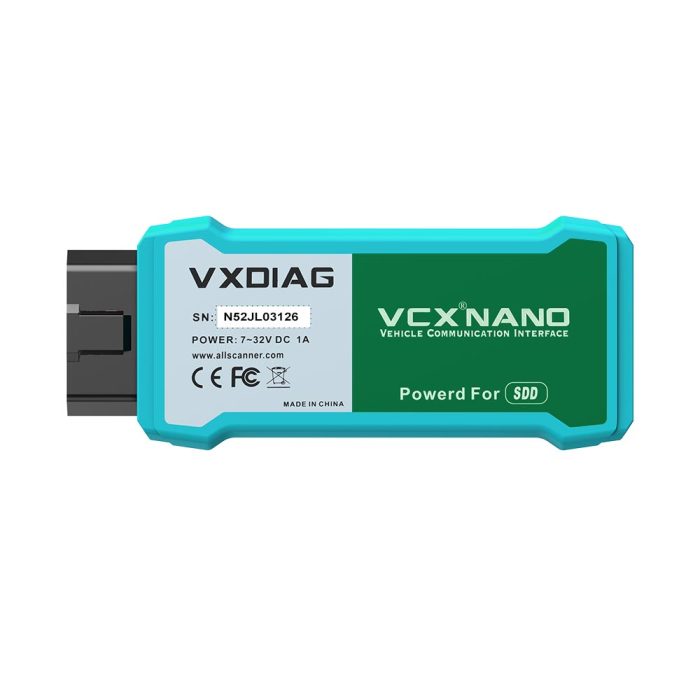 [8th Anni Sale] V162 VXDIAG VCX NANO for Land Rover and Jaguar JLR SDD WIFI Version