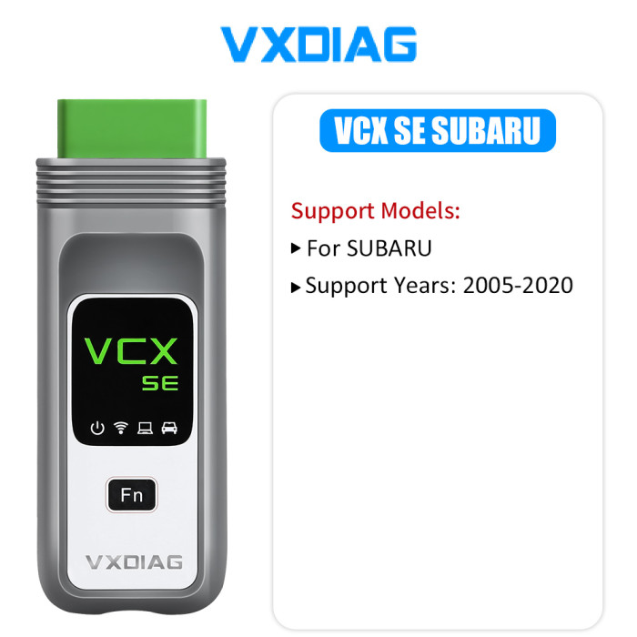[8th Anni Sale] New VXDIAG VCX SE for Subaru OBD2 Diagnostic Tool with 2022.1 SSM3 SSM4 Software Support WIFI Offer 2 More Car License for Free