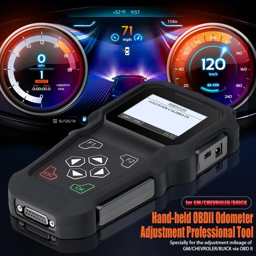 GODIAG M202 GM/Chevrolet/Buick Hand-held OBDII Odometer Adjustment Professional Tool