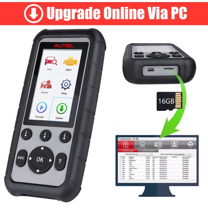 [US/UK/EU Ship] Original Autel MaxiDiag MD806 Pro Full System Diagnostic Tool Same as Autel MD808 Pro Free Update Online Lifetime