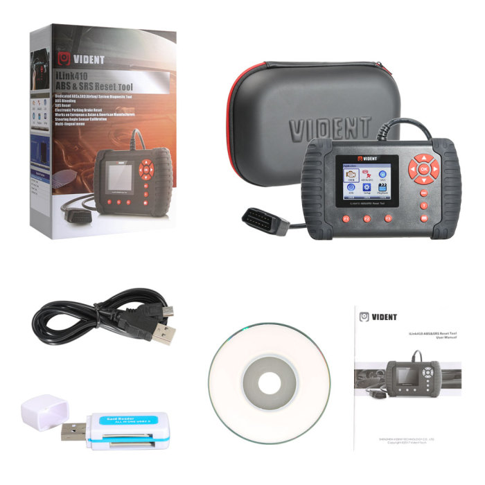 [Clearance Sale US Ship] VIEDNT iLink410 ABS & SRS & SAS Reset Tool OBDII Diagnostic Tool Scan Tool