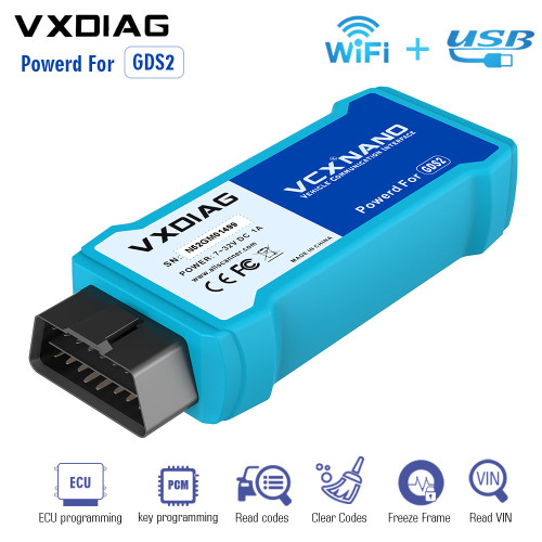 [US/EU Ship] VXDIAG VCX NANO for GM/OPEL GDS2 V2021.4 Tech2WIN 16.02.24 Diagnostic Tool Wifi Version