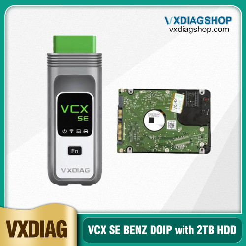 [8th Anni Sale] [2TB HDD] VXDIAG VCX SE DoIP For Benz Support Offline Coding/Remote Diagnosis with Free DoNET Authorization & 2TB Full Brands Software HDD