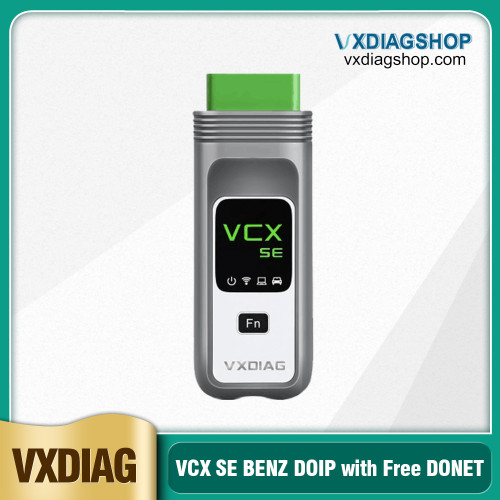 [8th Anni Sale] New VXDIAG VCX SE for BENZ DoIP Hardware Support Offline Coding/ Remote Diagnosis Benz with Free DONET Authorization